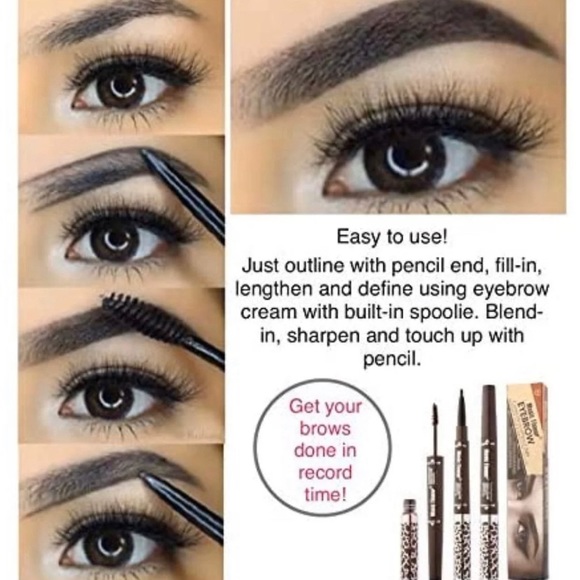 Dual Combo Eyebrow Gel & Eyeliner, Light Coffee - Picture 6 of 6